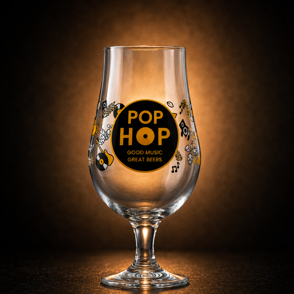 Pophop - Glas - 25CL