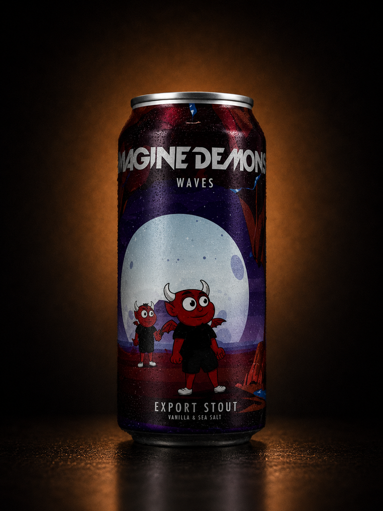 Happy Demons - Waves Export Stout - 24x440ML